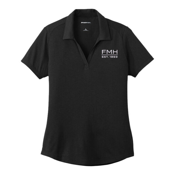 FMH - Ladies PosiCharge ® Tri Blend Wicking Polo Thumbnail