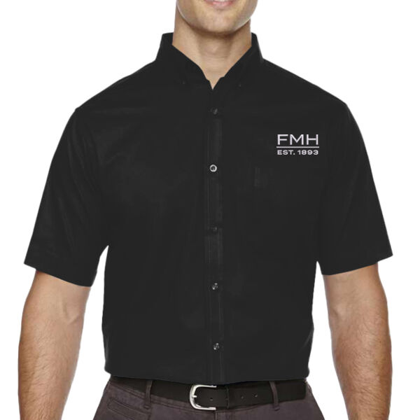 FMH - Tall Optimum Short Sleeve Twill Dress Shirt Thumbnail