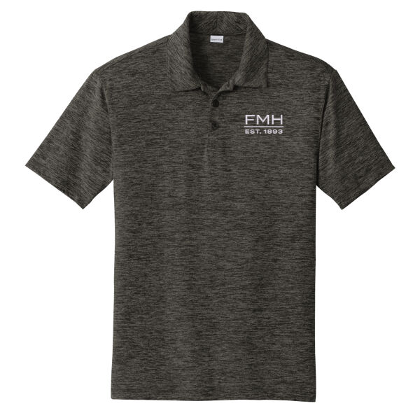FMH - PosiCharge ® Electric Heather Polo Thumbnail